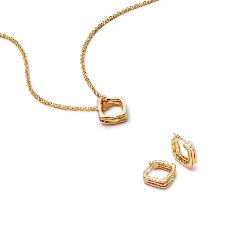 Estée Lalonde Sisterhood Layering Set 18ct Gold Plate