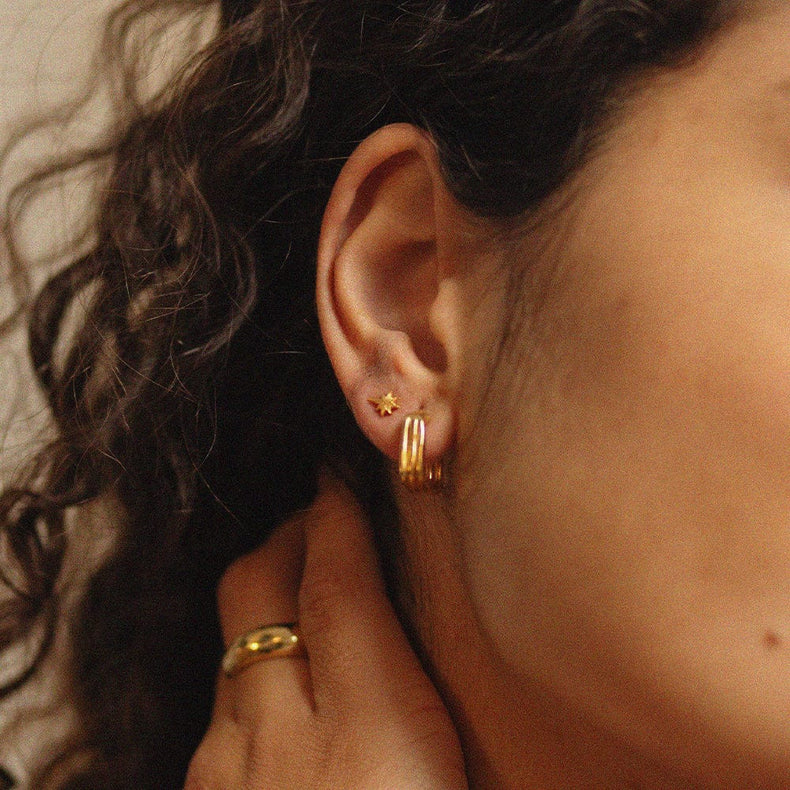 Estée Lalonde Sisterhood Layering Set 18ct Gold Plate