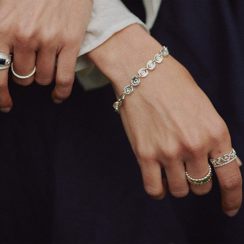 Sol Bracelet Layering Set Sterling Silver