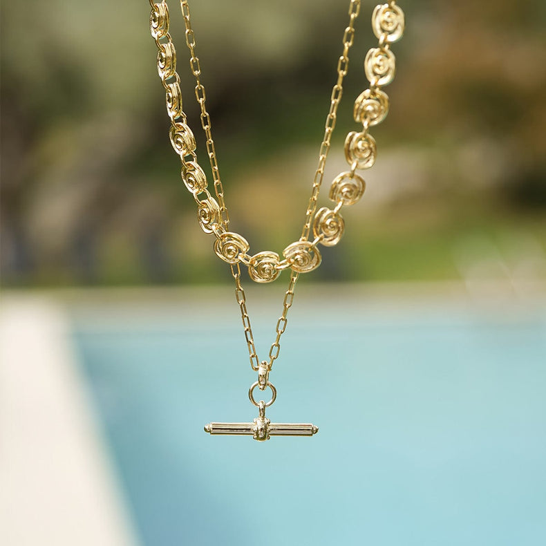 Sol Necklace Layering Set 18ct Gold Plate