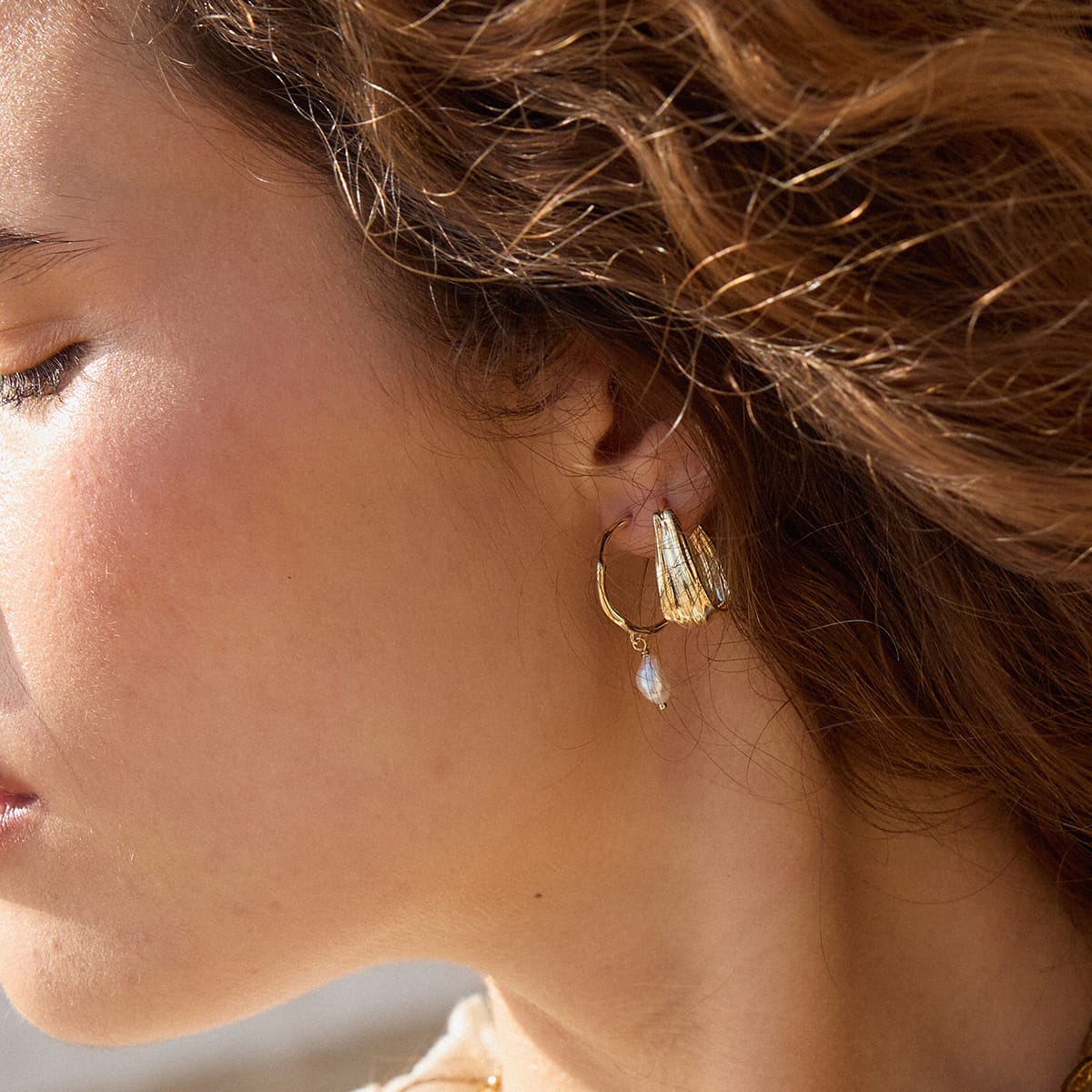 Summer Icons Earrings Stack 18ct Gold Plate