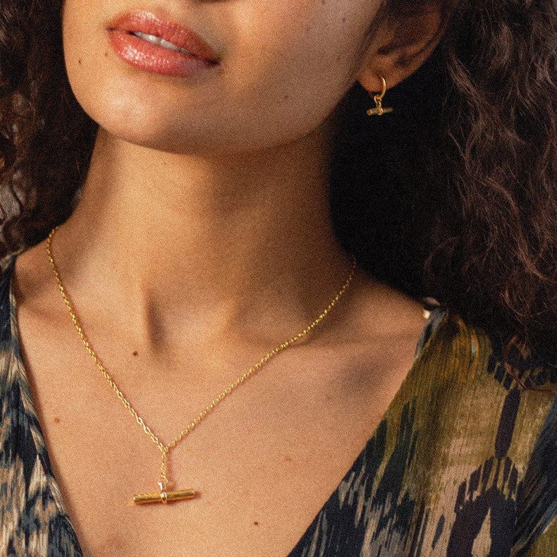 Estée Lalonde Must-Have T Bar Layering Set 18ct Gold Plate