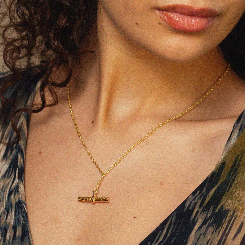 Estée Lalonde Must-Have T Bar Layering Set 18ct Gold Plate