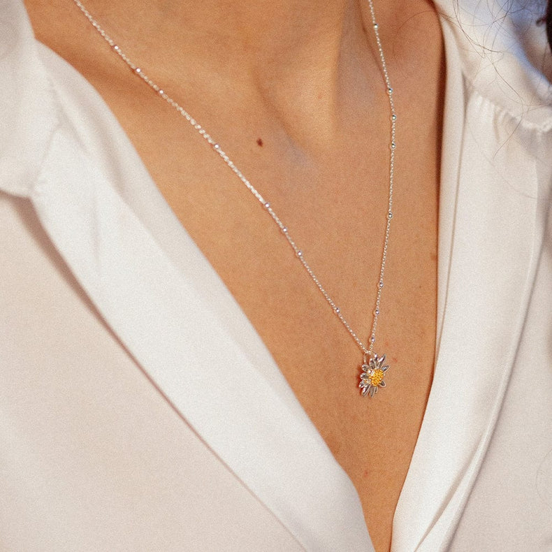 The Original Daisy Layering Set Sterling Silver