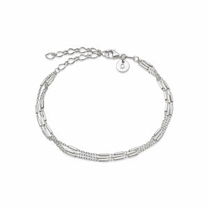 Triple Bar Chain Bracelet Sterling Silver recommended