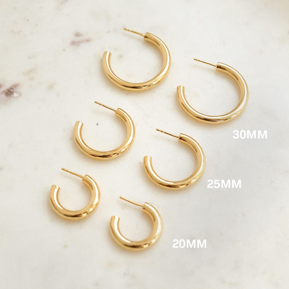Triple Bold Earring Stack 18ct Gold Plate – Daisy London