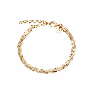 Vita Chain Bracelet 18ct Gold Plate recommended
