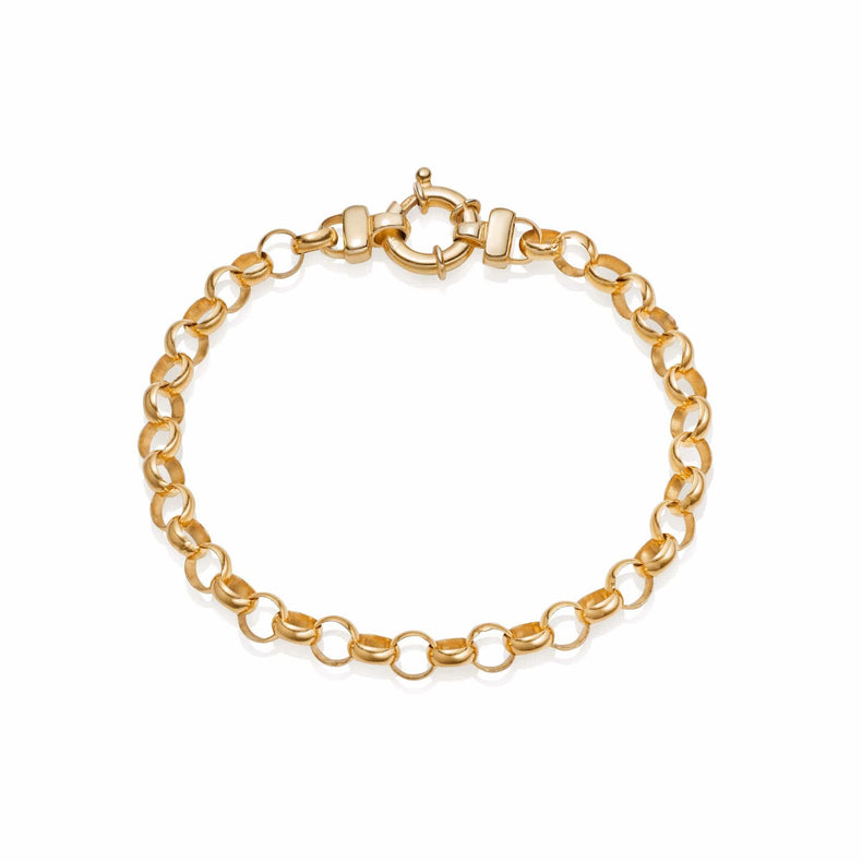 Apollo Chain Bracelet 18ct Gold Plate recommended