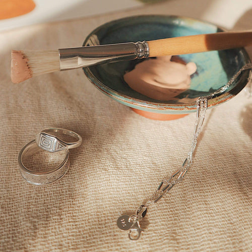 Triple Bar Chain Bracelet Sterling Silver