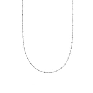 Cosmo Beaded Chain Necklace Sterling Silver recommended