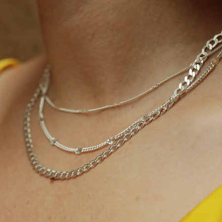Estée Lalonde Curb Chain Necklace Sterling Silver recommended