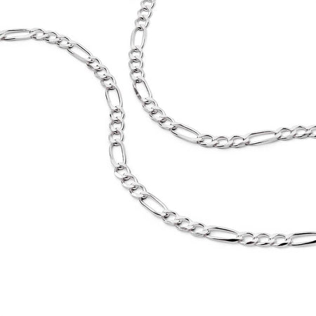 Classic Figaro Chain Necklace Sterling Silver recommended