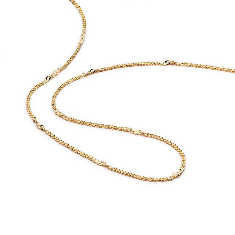 Estée Lalonde Forever Chain Necklace 18ct Gold Plate recommended