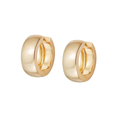 Estée Lalonde Maxi Bold Hoop Earrings 18ct Gold Plate recommended