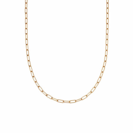 Estée Lalonde Open Box Chain Necklace 18ct Gold Plate recommended