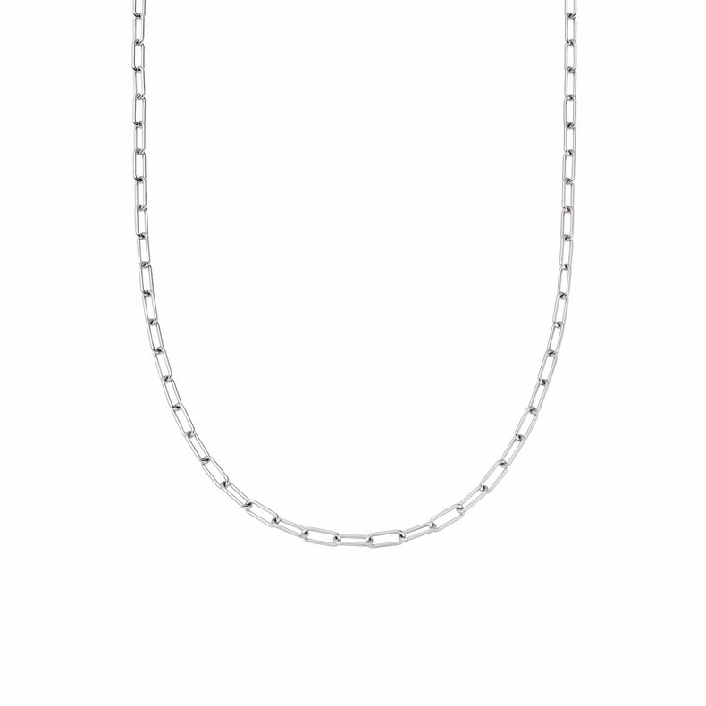 Estée Lalonde Open Box Chain Necklace Sterling Silver recommended