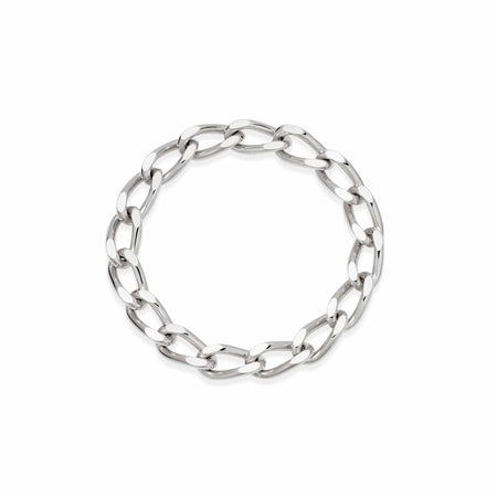 Estée Lalonde Open Curb Chain Ring Sterling Silver recommended