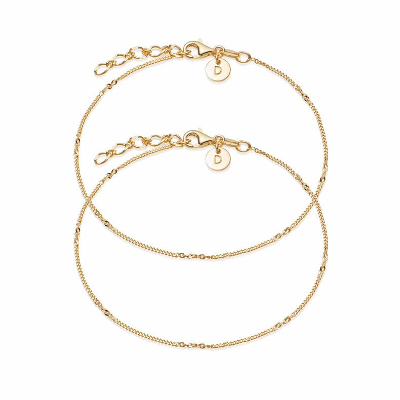 Forever Friendship Bracelet Stack 18ct Gold Plate recommended