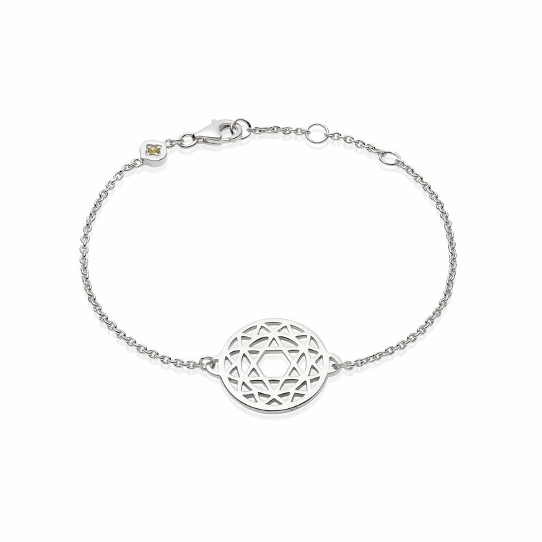 Heart Chakra Chain Bracelet Sterling Silver recommended
