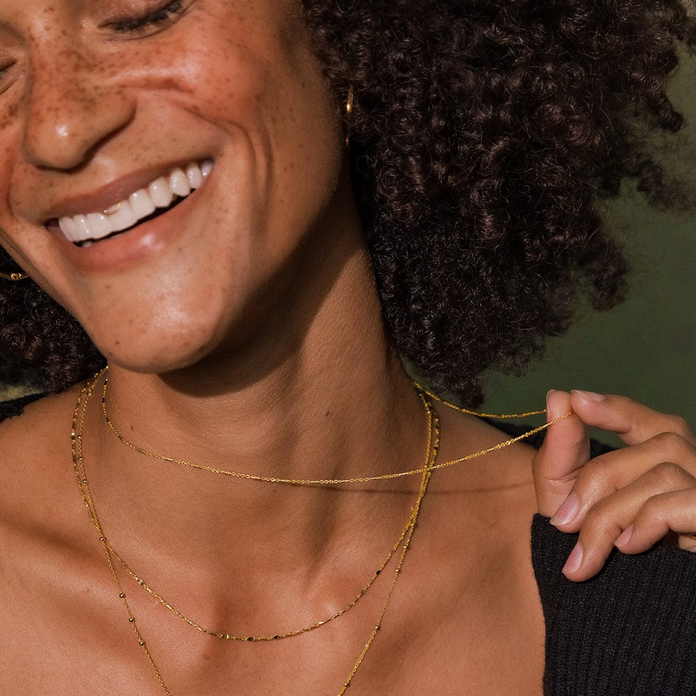 Modern chain necklace Clearance