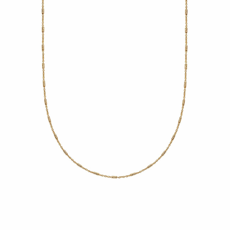 Nova Modern Chain Necklace 18ct Gold Plate recommended