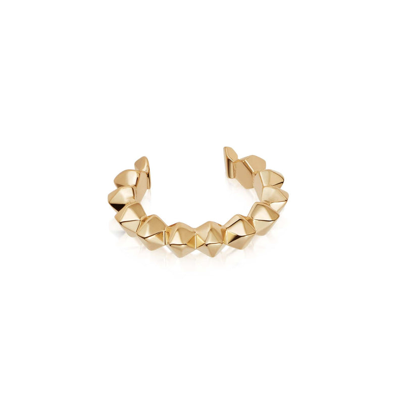 Modern Studded Ear Cuff 18ct Gold Plate recommended