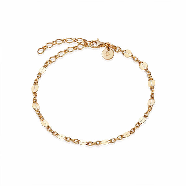 Healing Stone Bracelet 18ct Gold Plate – Daisy London