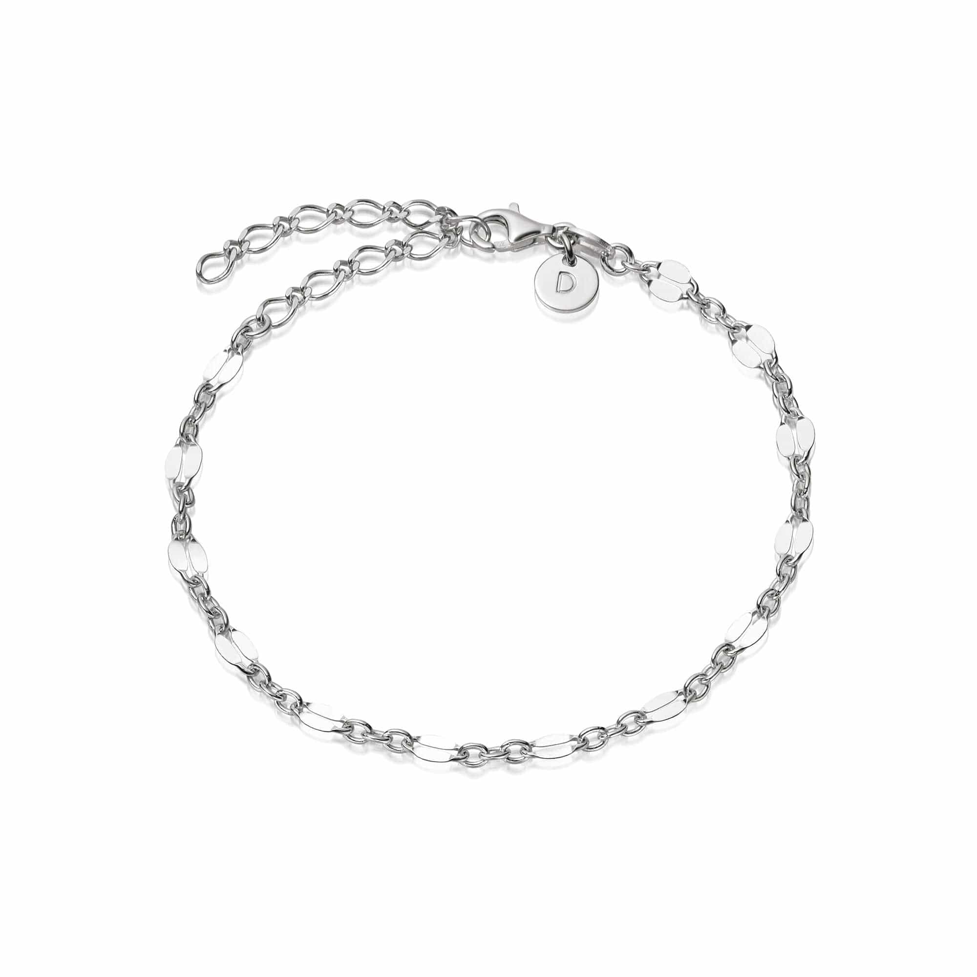 Daisy London Silver T-bar Bracelet – Allum & Sidaway