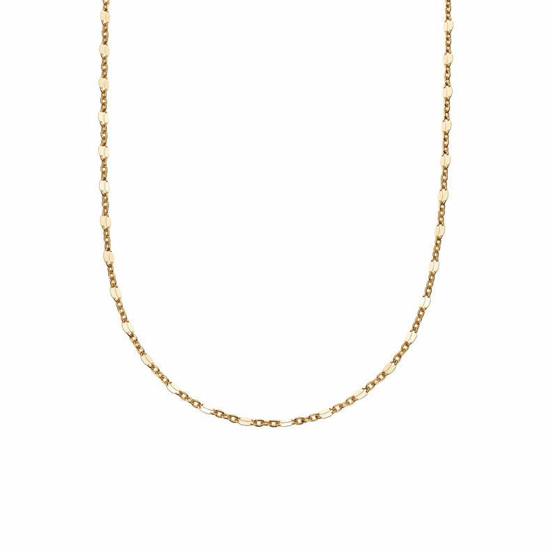Peachy Chain Necklace 18ct Gold Plate recommended
