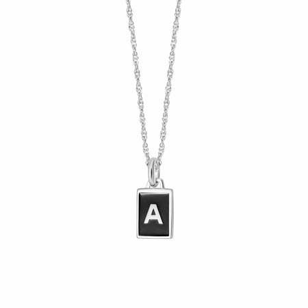 Personalised Initial Necklace Sterling Silver recommended