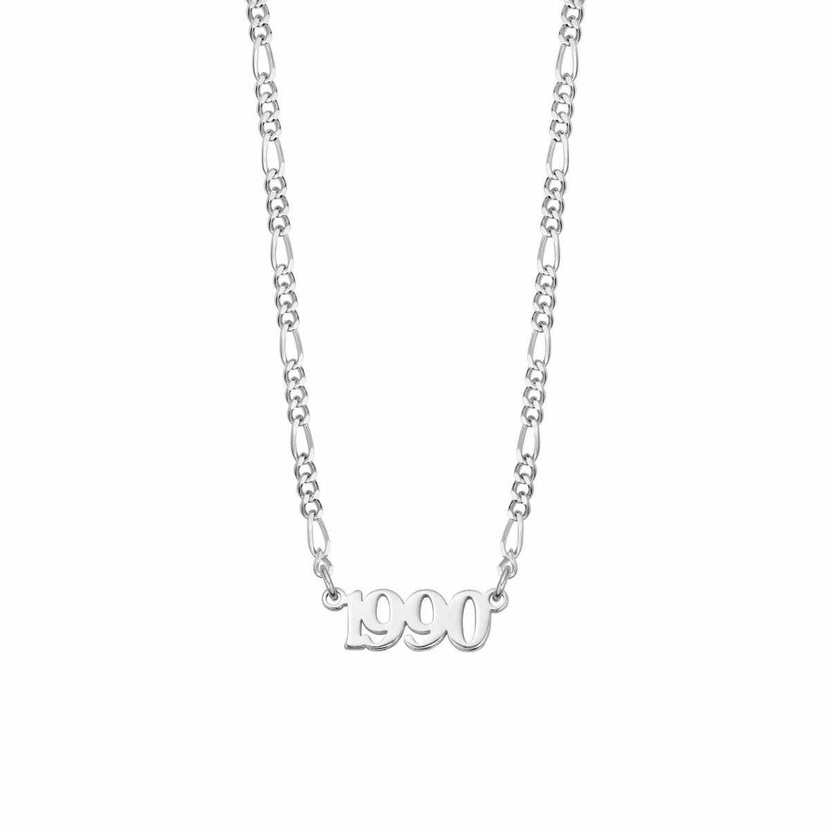 Personalised Year Necklace Sterling Silver Daisy London