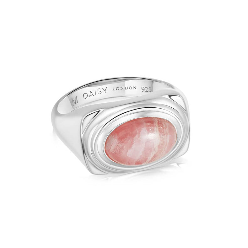 Rhodochrosite Bold Ring Sterling Silver recommended