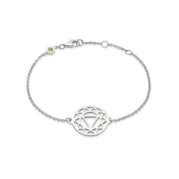 Daisy London Treasures Sunburst Sterling Silver Bracelet In Metallic |  ModeSens