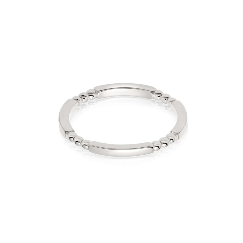 Bar & Ball Stacking Ring Sterling Silver recommended