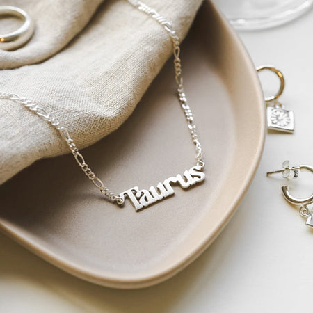 Taurus Zodiac Necklace Sterling Silver recommended
