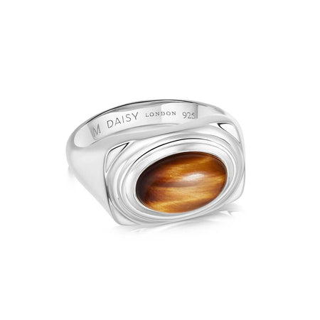 Tigers Eye Bold Ring Sterling Silver recommended
