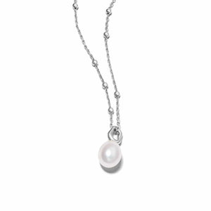 Baroque Pearl Pendant Necklace Sterling Silver recommended