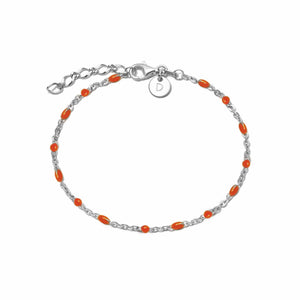 Treasures Coral Beaded Bracelet Sterling Silver recommended