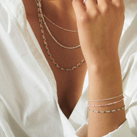 Silver Brow Chakra Chain Bracelet Online – Daisy London