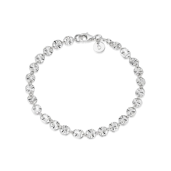 Triple Bar Chain Bracelet Sterling Silver – Daisy London