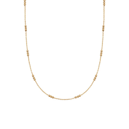 Triple Bead Chain Necklace 18ct Gold Plate recommended
