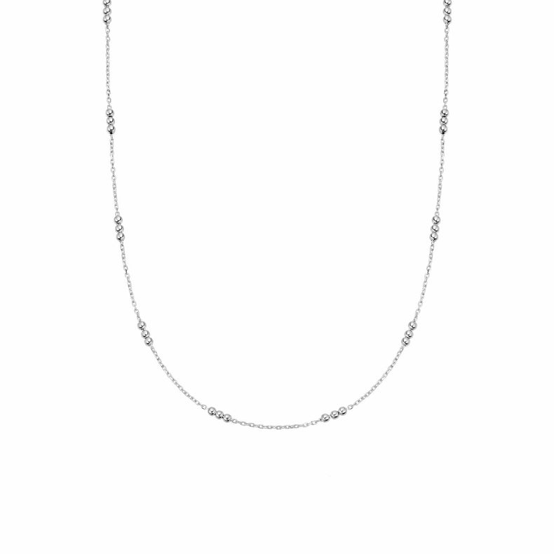 Triple Bead Chain Necklace Sterling Silver recommended