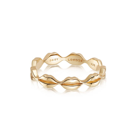 Vita Lips Ring 18ct Gold Plate recommended