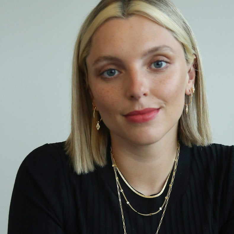 Estée Lalonde 'You Give Me Light' Layering Necklace Set 18ct Gold Plate